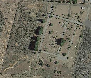 Fort Bidwell Cemetery Satelite View 2012