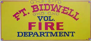 FBVFD Fire House Sign